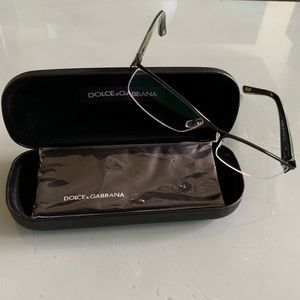 Dolce & Gabbana Glasses (NWOT) Black & Green